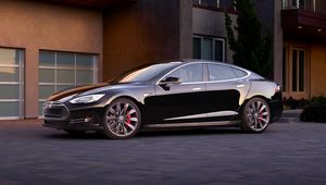 Preview wallpaper tesla model s, tesla motors, side view