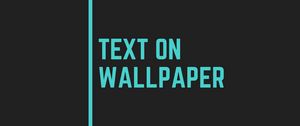 Preview wallpaper text, wallpaper, inscription, line