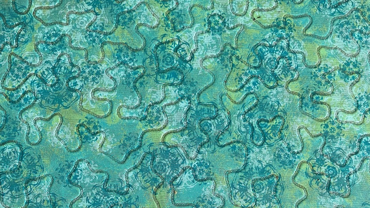 Wallpaper textile, pattern, texture, abstraction, blue