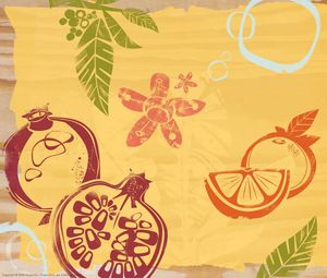 Preview wallpaper texture, background, fruit, paper
