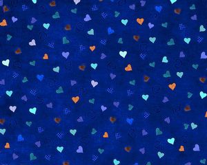 Preview wallpaper texture, background, heart, colorful