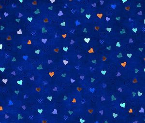 Preview wallpaper texture, background, heart, colorful