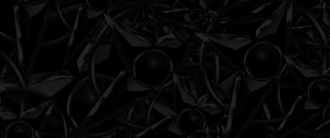 Preview wallpaper texture, black, dark, structure