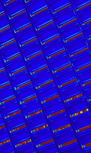 Preview wallpaper texture, blue, grid, abstraction