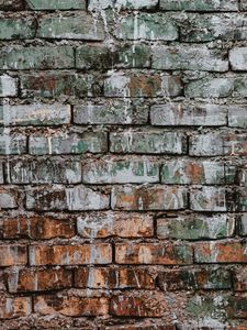 Preview wallpaper texture, brick, wall, stains, surface