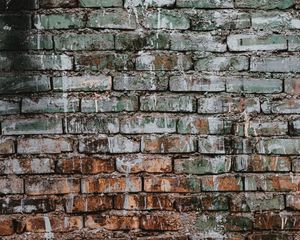 Preview wallpaper texture, brick, wall, stains, surface