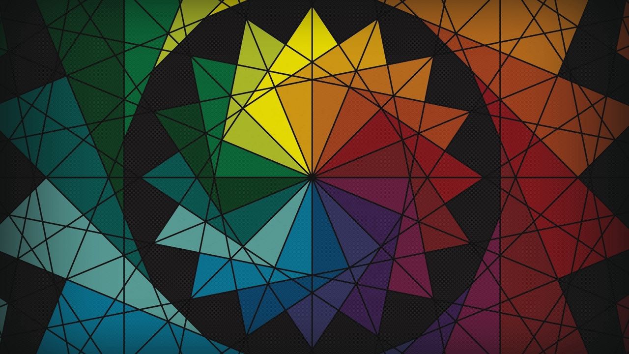 Wallpaper texture, colorful, symmetry, patterns