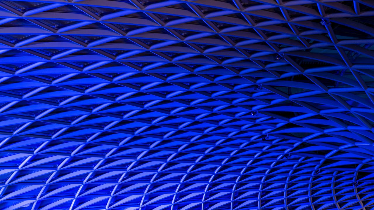 Wallpaper texture, construction, blue, architecture