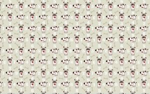Preview wallpaper texture, dogs, drawing, positive