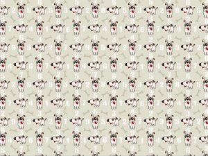 Preview wallpaper texture, dogs, drawing, positive