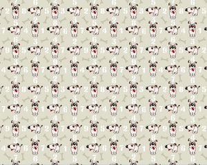 Preview wallpaper texture, dogs, drawing, positive