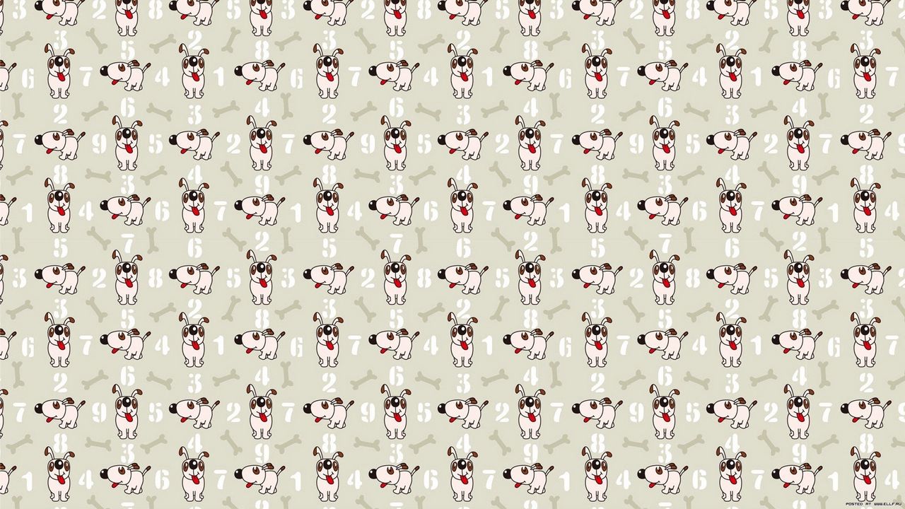 Wallpaper texture, dogs, surface