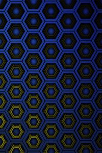 Preview wallpaper texture, hexagons, cells, gradient