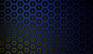 Preview wallpaper texture, hexagons, cells, gradient