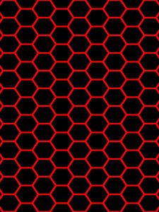 Preview wallpaper texture, hexagons, net, red, black