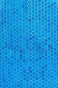Preview wallpaper texture, hexahedral, shape, blue
