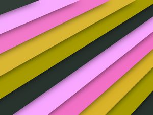 Preview wallpaper texture, line, obliquely, pink, black, yellow