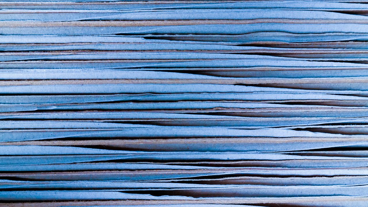 Wallpaper texture, lines, blue