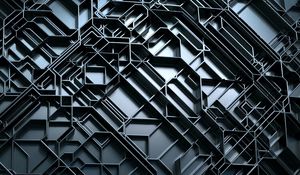 Preview wallpaper texture, lines, tangled, 3d