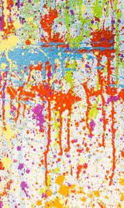 Preview wallpaper texture, paint, stains, multicolored