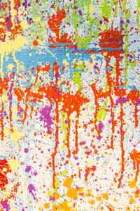 Preview wallpaper texture, paint, stains, multicolored