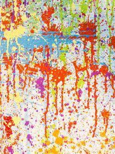 Preview wallpaper texture, paint, stains, multicolored