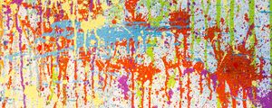 Preview wallpaper texture, paint, stains, multicolored