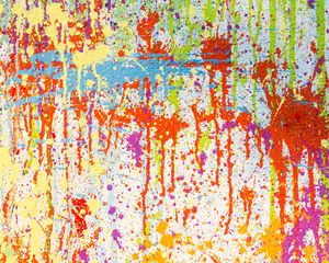 Preview wallpaper texture, paint, stains, multicolored