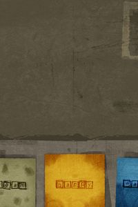 Preview wallpaper texture, paper, labels