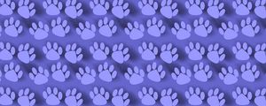 Preview wallpaper texture, paws, pattern, traces