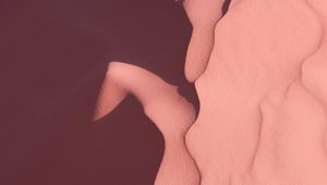 Preview wallpaper texture, pink, shadows, wavy