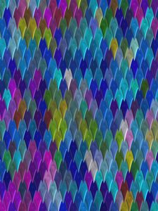 Preview wallpaper texture, pointy, multicolored, shapes