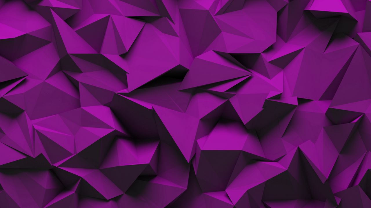 Wallpaper texture, polygon, geometry, purple