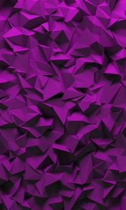 Preview wallpaper texture, polygon, geometry, purple