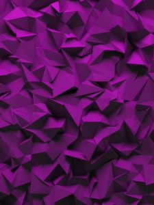 Preview wallpaper texture, polygon, geometry, purple