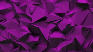 Preview wallpaper texture, polygon, geometry, purple