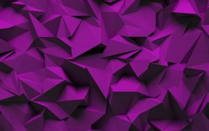 Preview wallpaper texture, polygon, geometry, purple