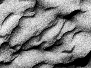 Preview wallpaper texture, sand, waves, bw, gray