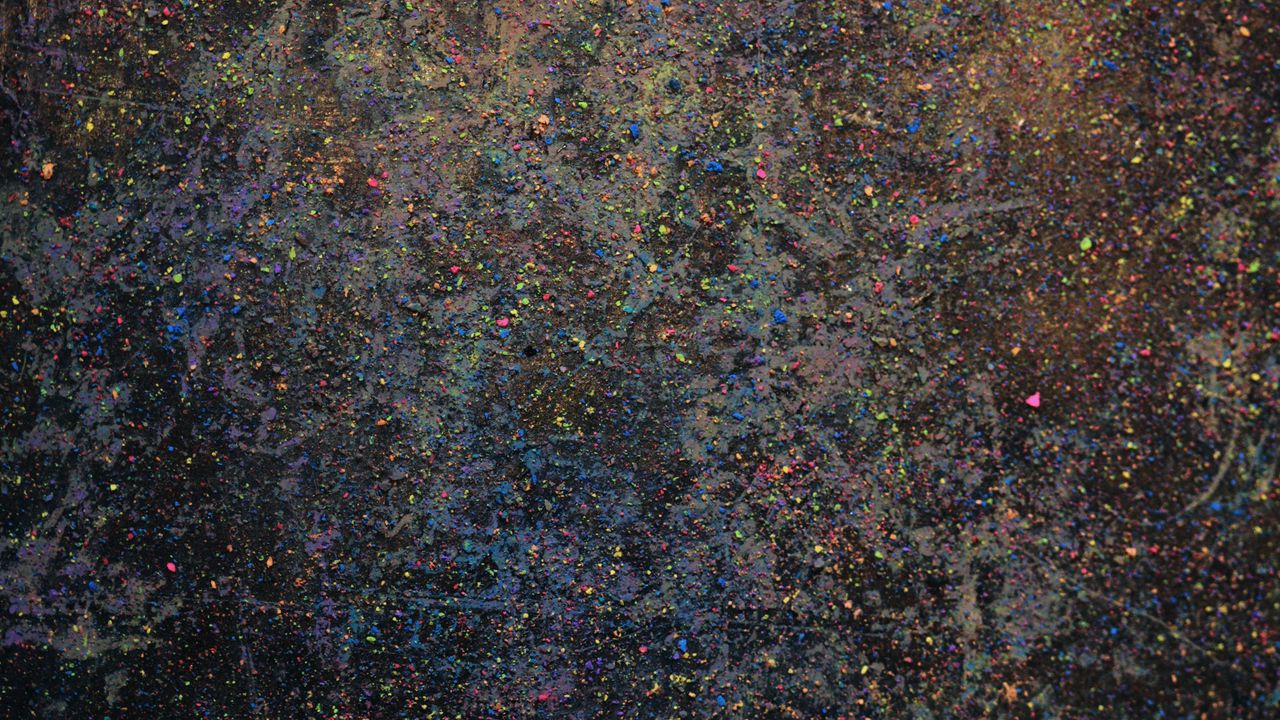 Wallpaper texture, spots, colorful, wall, surface