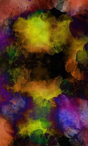Preview wallpaper texture, spots, dark, stains, multicolored