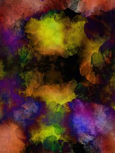 Preview wallpaper texture, spots, dark, stains, multicolored