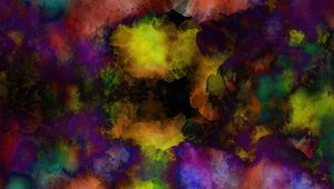 Preview wallpaper texture, spots, dark, stains, multicolored