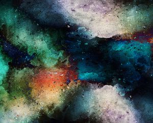 Preview wallpaper texture, spots, scratches, multicolored