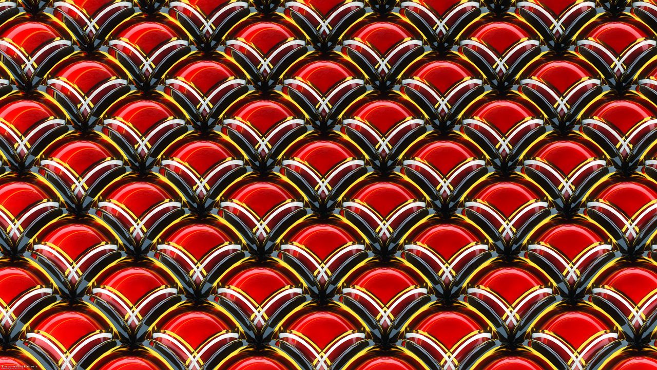 Wallpaper texture, structure, 3d, volume, red