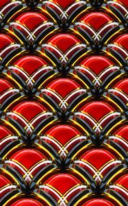 Preview wallpaper texture, structure, 3d, volume, red