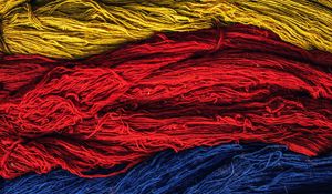 Preview wallpaper texture, threads, colorful, fabric