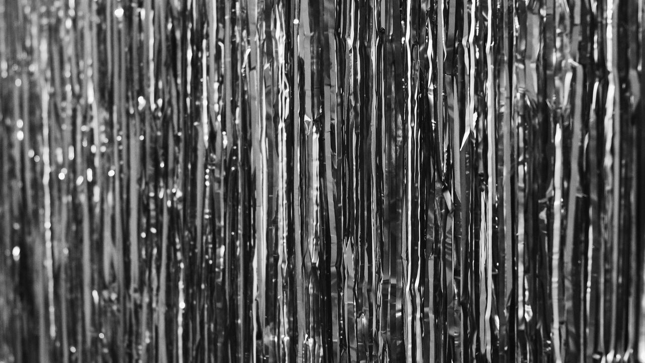 Wallpaper texture, tinsel, gray