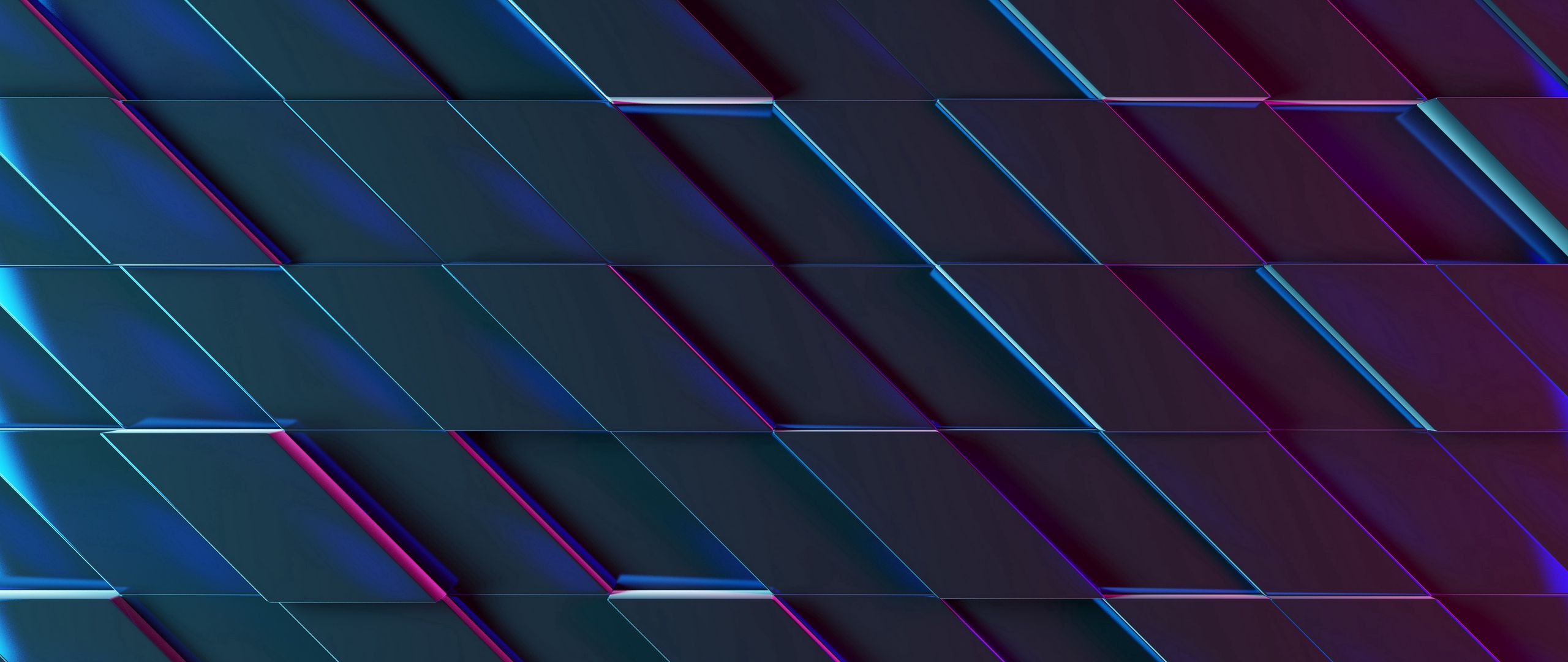 Download wallpaper 2560x1080 texture, ultraviolet, glow, surface dual ...