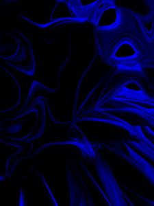 Preview wallpaper texture, wavy, blue, dark, abstraction