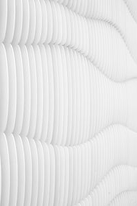 Preview wallpaper texture, white, wavy, architecture, minimalism